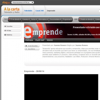 Emprende online - RTVE.es A la Carta