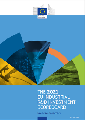 El cuadro de indicadores sobre la inversión industrial en I+D de la UE de 2021