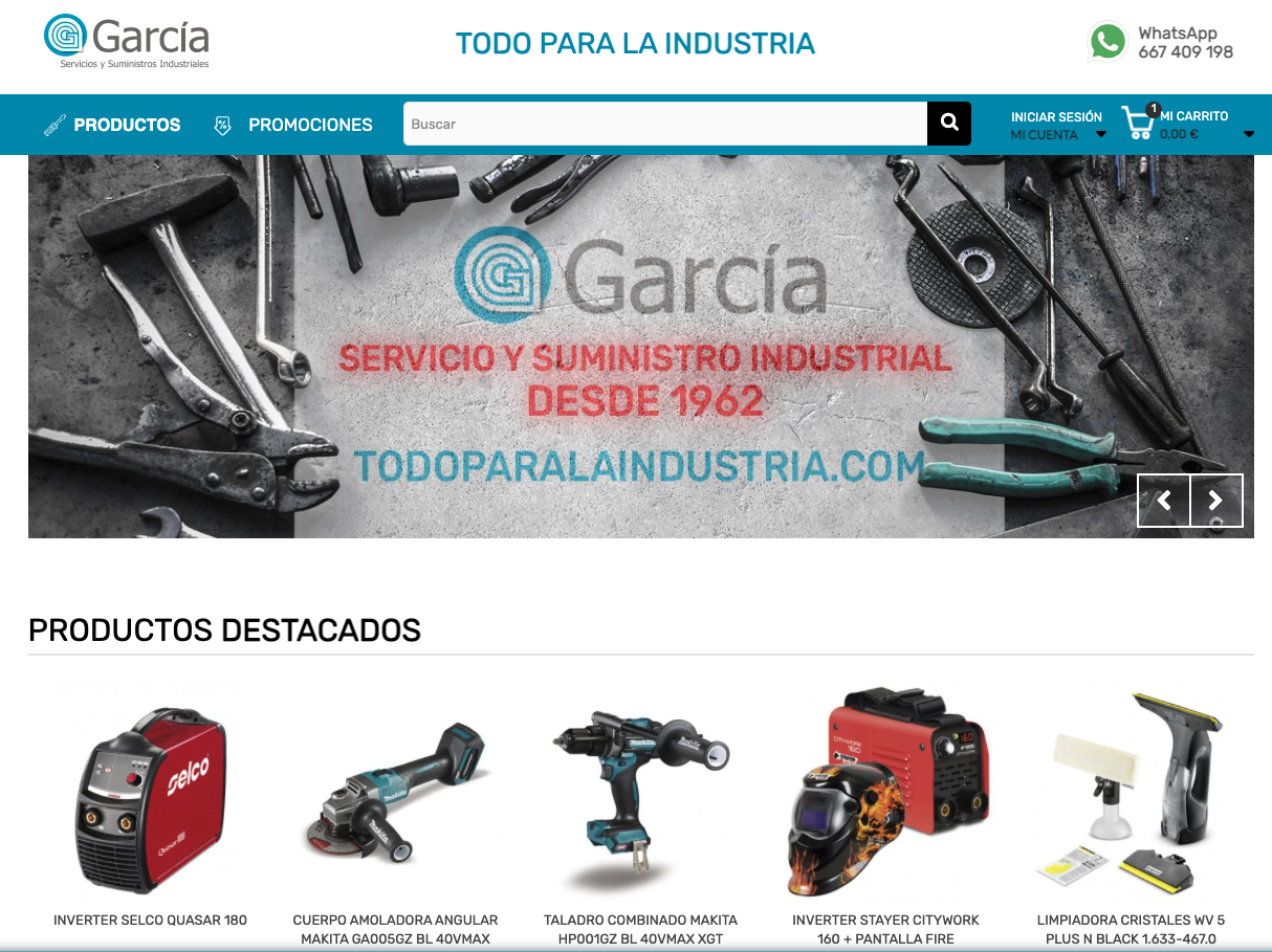COMERCIAL INDUSTRIAL GARCÍA, S.A.