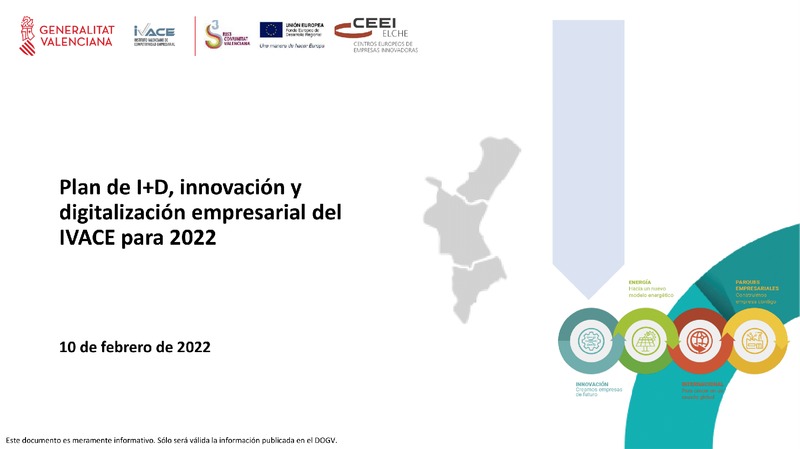Presentacin webinar Ayudas IVACE 2022 para empresas innovadoras