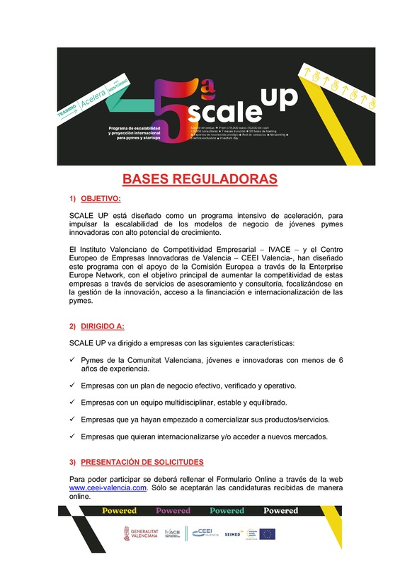 Bases Programa Scaleup 2022