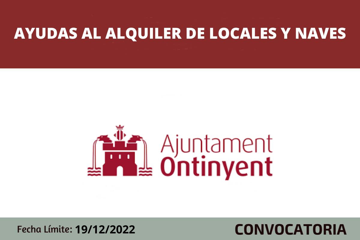 Ayudas al alquiler de locales y naves comerciales en Ontinyent