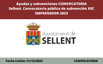 Bases reguladoras de la convocatoria de subvención “XEC EMPRENEDOR” 2023