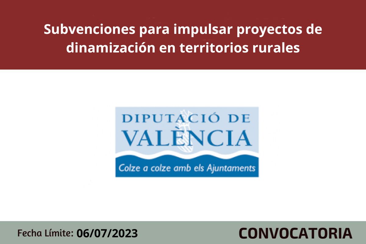 Ayudas dinamización territorios rurales