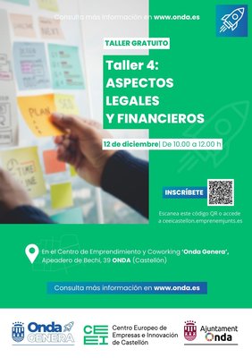 Taller 4: Aspectos legales y financieros