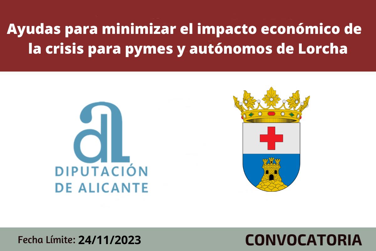Ayudas para minimizar la crisis en pymes y autónomos de Lorcha