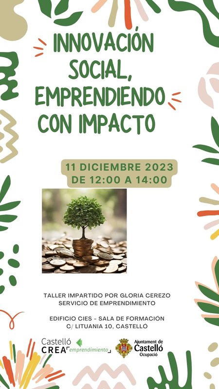Taller INNOVACION SOCIAL, EMPRENDIENDO CON IMPACTO
