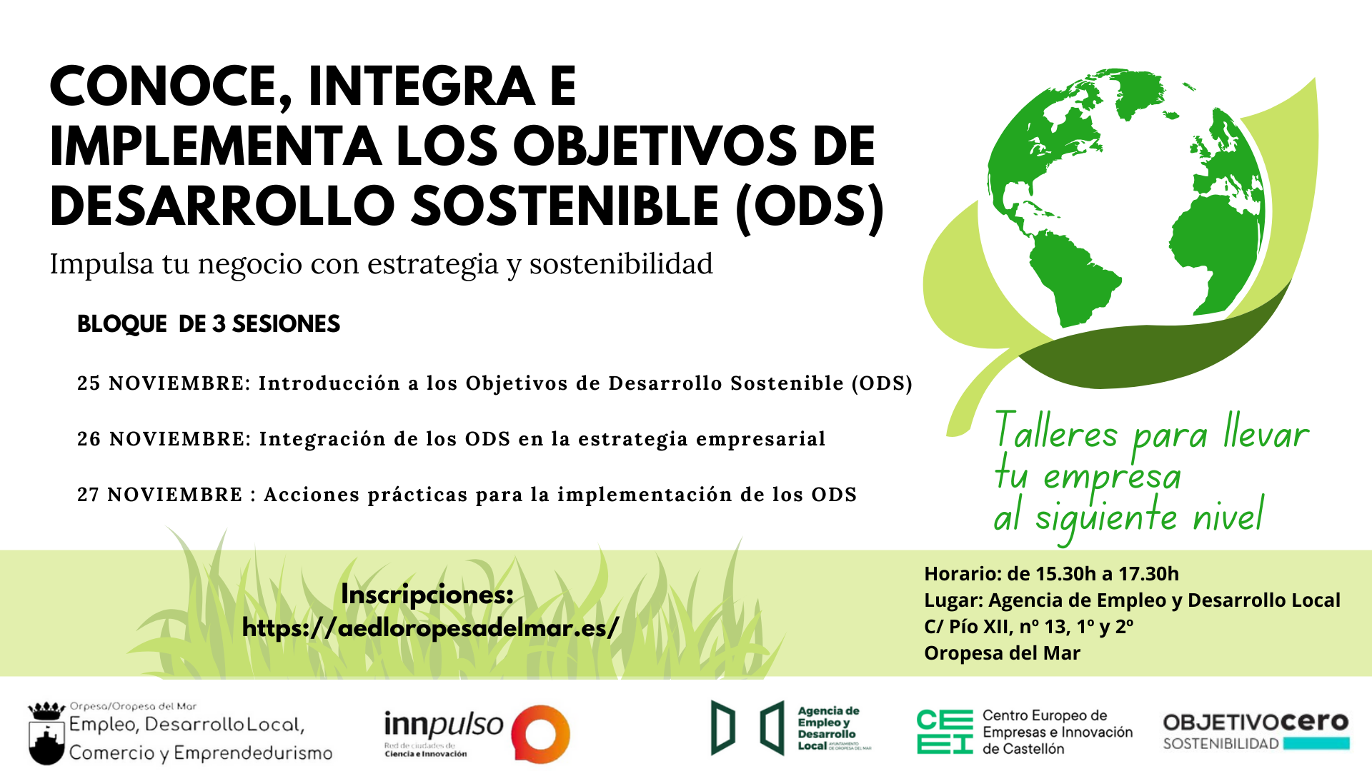 Conoce, integra e implementa los Objetivos de Desarrollo Sostenible (ODS)