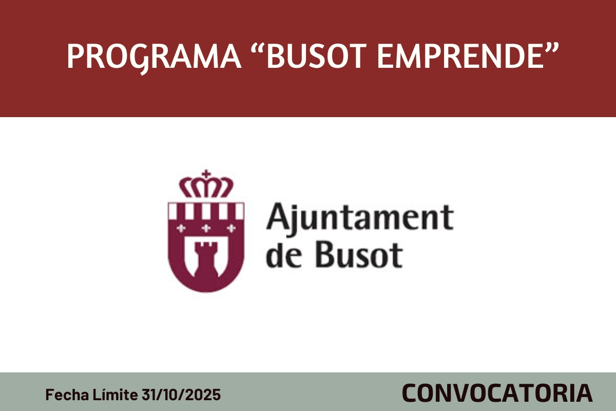 Programa "Busot Emprende"