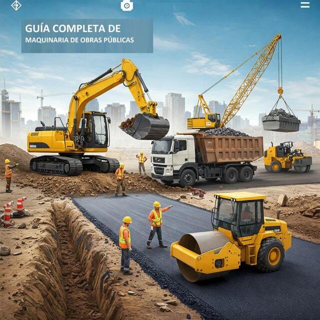 maquinaria obra publica