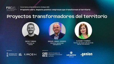 Mesa redonda: “Proyectos transformadores del territorio”