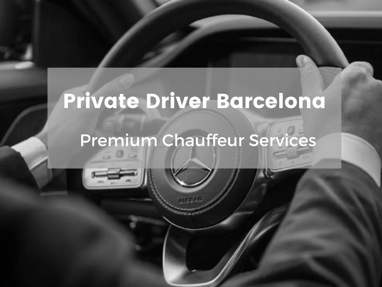 Private Driver Barcelona