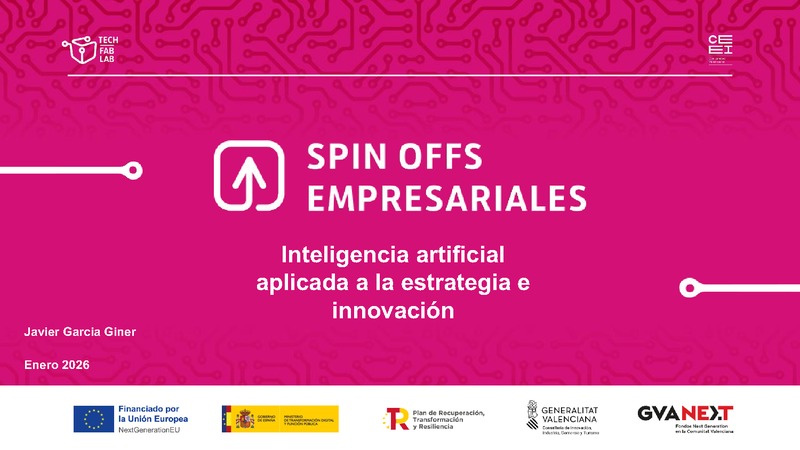 Inteligencia artificial aplicada a la estrategia y la innovación