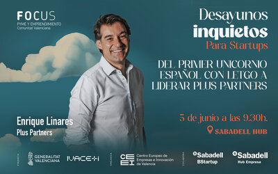 Enrique Linares: del primer unicornio espa�ol con Letgo a liderar Plus Partners