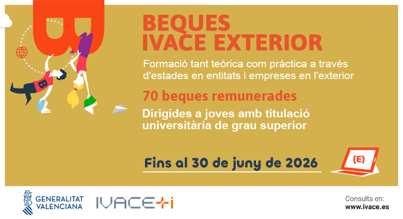Becas IVACE Exterior 2026