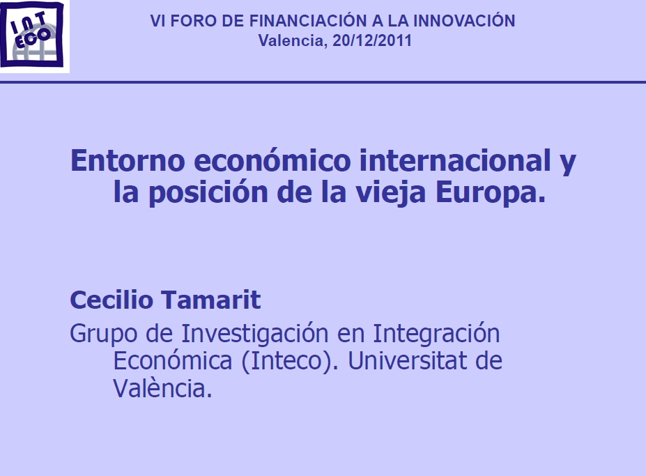 cecilio tamarit ponencia internacional vieja Europa