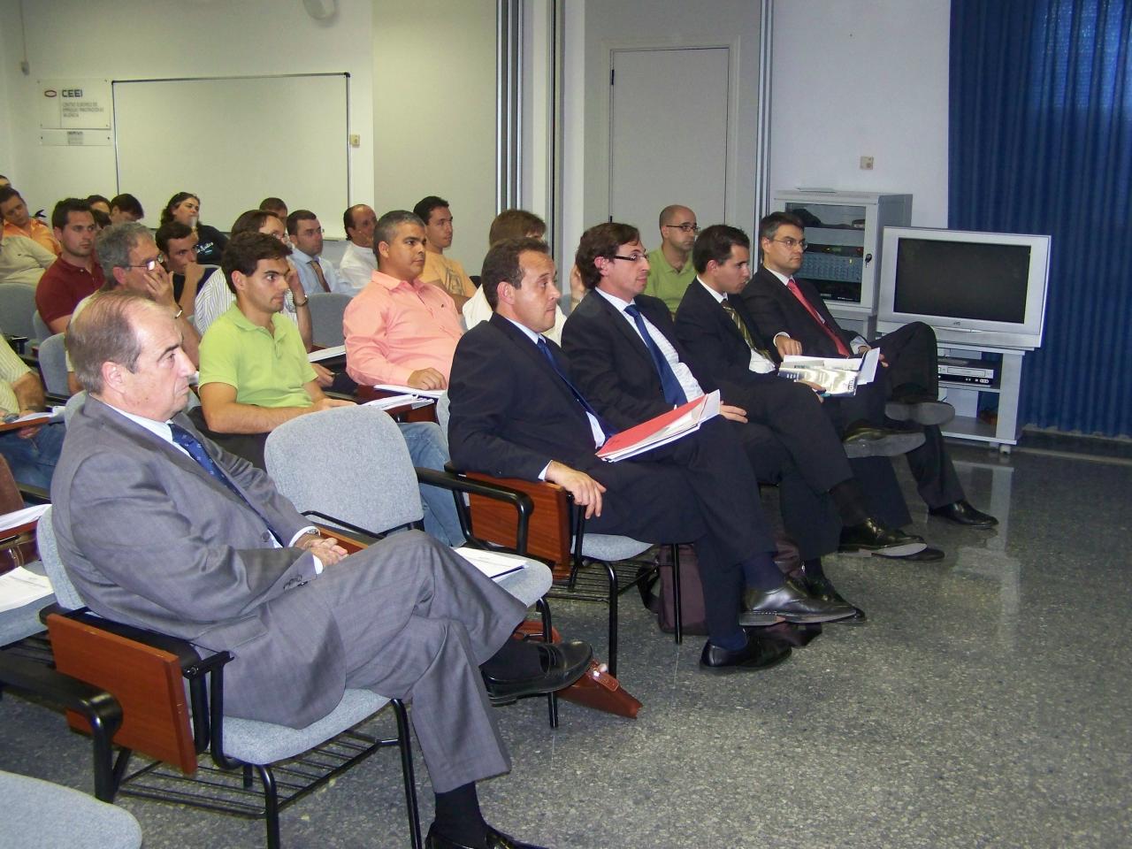 Vista asistentes al foro de financiacin 2008 CEEI Valencia
