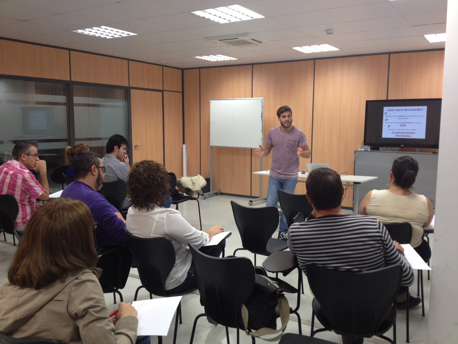 Talleres para desarrollar la identidad profesional de los jóvenes de Vila-real