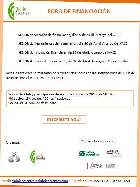 Foro de Financiación