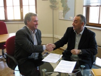 2010.Firma convenio