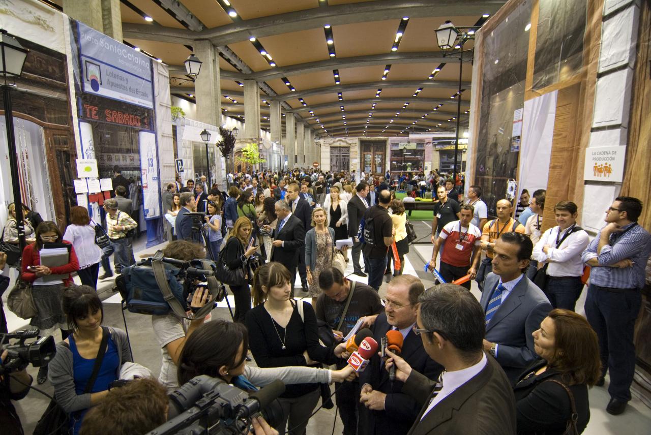 Alejandro Font de Mora, en la inauguración del DPECV 2010 (Ambiente_macrojornada)