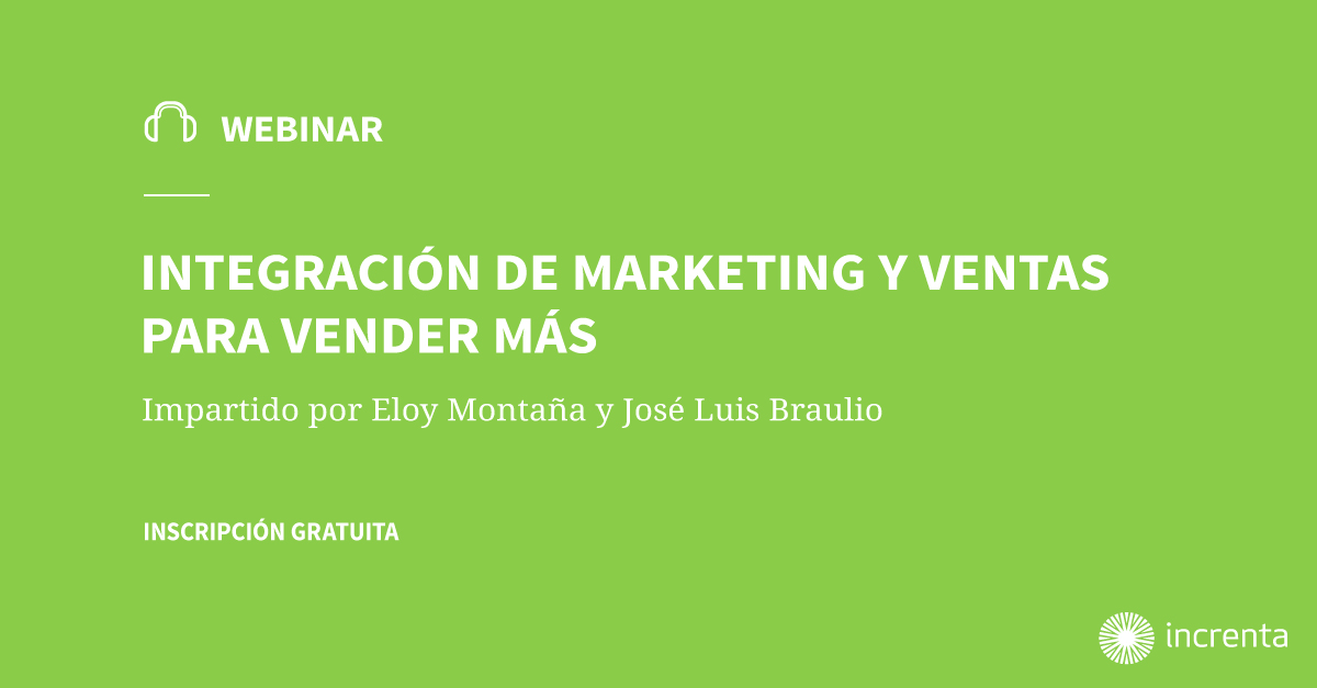Integración de marketing y ventas para vender más