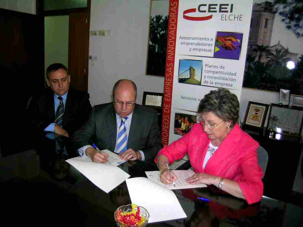 CEEI Elche - EIP 05, Convenio