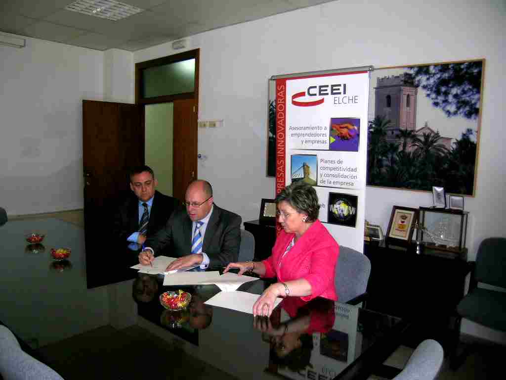 CEEI Elche - EIP 06, Convenio