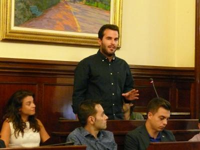 Acto inauguraci�n programa moveup! 2017. David Berbel