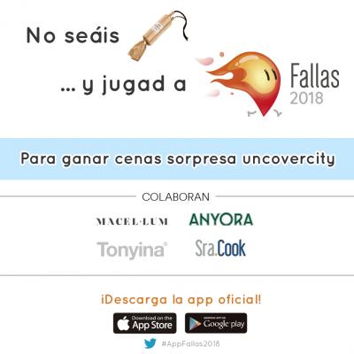 uncovercity premia con cenas sorpresa a los jugadores de la #AppFallas2018