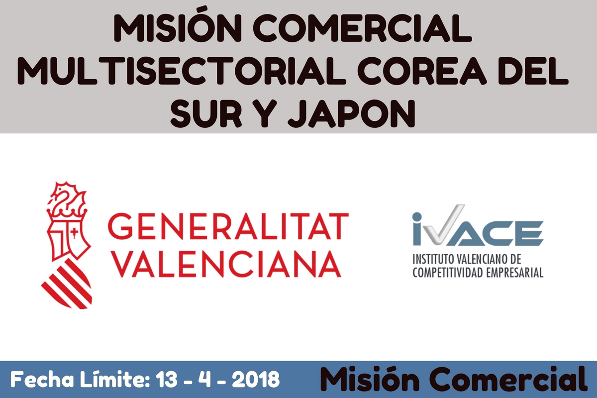 MISIÓN COMERCIAL MULTISECTORIAL COREA DEL SUR Y JAPON