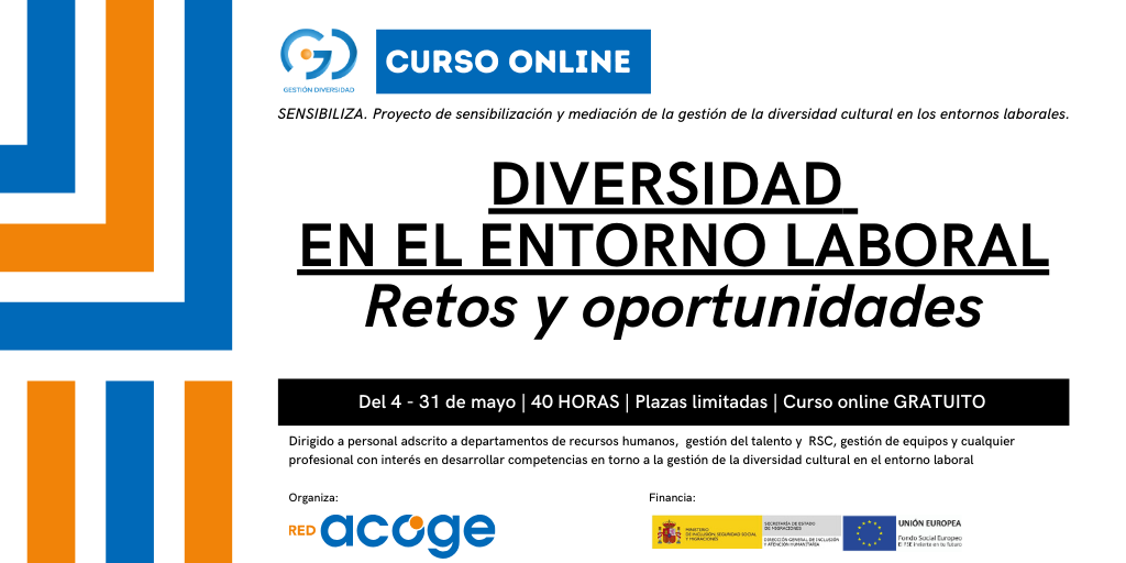 CURSO ONLINE: DIVERSIDAD EN EL ENTORNO LABORAL