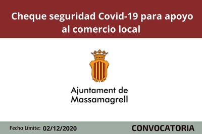 Cheque seguridad COVID-19 al comercio local