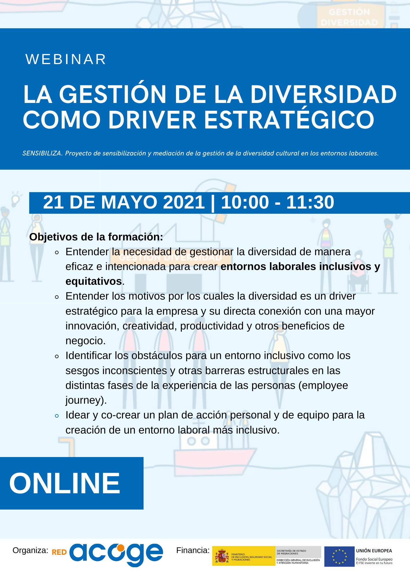 WEBINAR: LA GESTIN DE LA DIVERSIDAD COMO DRIVER ESTRATGICO