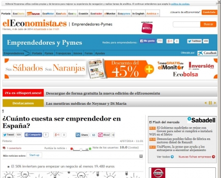 �Cu�nto cuesta ser emprendedor en Espa�a? 