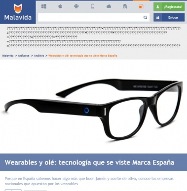 8 compa��as made in Spain de wereables